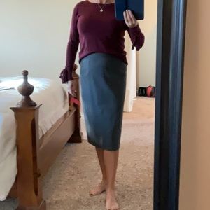 Michael Kors Sweater & Banana Republic pencil skirt